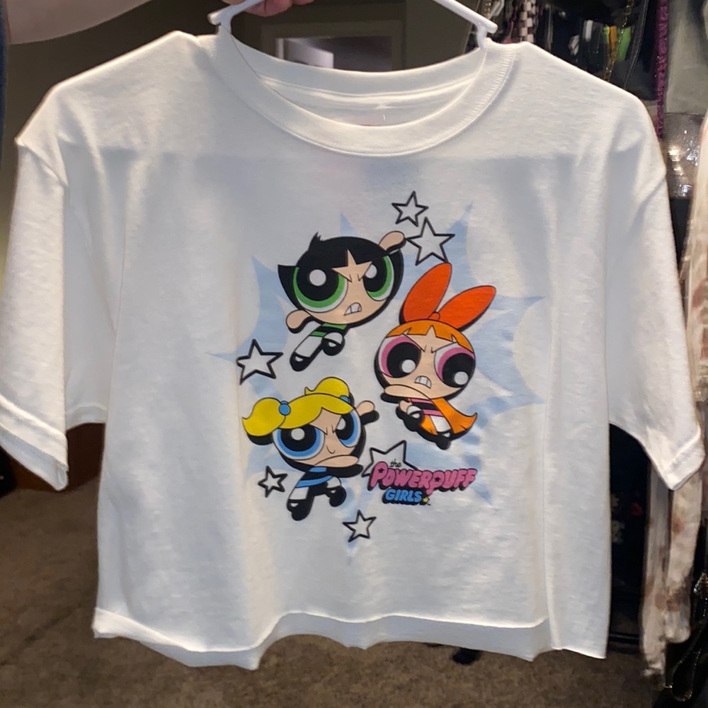 Oversized Powerpuff girls tee shirt new
